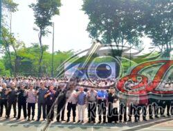 Jelang Nataru Ditbinmas Polda Jatim Gelar Apel Kosolidasi Satpam