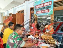 Babinsa Gonilan Hadiri Kegiatan Posbindu Penyakit Tidak Menular
