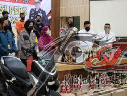 Jelang Nataru, Polres Pamekasan Berhasil Amankan 3 Tersangka Curanmor