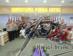 Rilis Akhir Tahun Kapolda Jatim Soroti Kejadian Kecelakaan Kereta Api