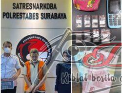 Satresnarkoba Polrestabes Surabaya Berhasil Menangkap Kakek 50 Tahun Menjadi Pengedar Sabu