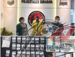 Satresnarkoba Polrestabes Surabaya Meringkus Bandar Sabu Asal Ambangan Batu