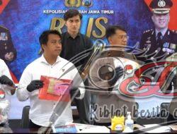 Polresta Mojokerto Berhasil Tekan Kasus Penyalah Gunaan Narkoba Sepanjang Tahun 2022