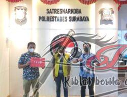 Satresnarkoba Polrestabes Surabaya, Grebek Rumah Pengedar Sabu di Bronggalan Sawah Surabaya