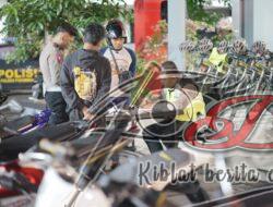 Polres Ponorogo Amankan 42 Motor Knalpot Brong, Cipta Kondisi