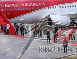 Kapolda Jatim bersama Forkopimda Sambut Presiden Jokowi di Bandara Blimbingsari