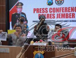 Polres Jember Berhasil Amankan Tersangka Curanmor yang Beraksi di Lima TKP