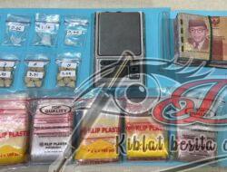 Satresnarkoba Polrestabes Surabaya Meringkus Warga Petemon Kuburan Lantaran Mengedarkan Sabu