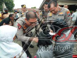 Hadiri Jumat Curhat di Mojokerto, Kapolda Jatim Dicurhati Perlintasan Kereta Api Tanpa Palang