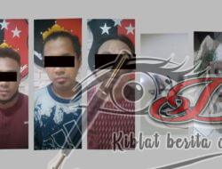Polsek Krembangan Amankan Tiga Orang Karyawan Pencuri Timah Ditempat Kerjanya