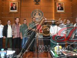Danrem 074/Wrt Beserta Staf Sambut Kunjungan Komisi I DPR RI