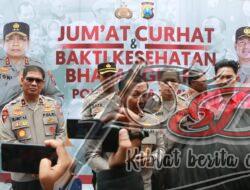 Jumat Curhat di Pandaan Warga Minta Tilang Manual Kembali Diaktifkan