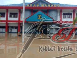 TANGGAP DARURAT BANJIR, LAPAS MANADO LAKUKAN EVAKUASI WARGABINAAN