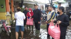 Permukiman Warga Dikepung Banjir, Dinsos P3A Tagana Kota Probolinggo Lakukan Penanganan