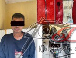 Kepergok Curi Motor, Pria Ini Ditangkap Polisi