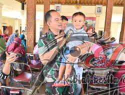 Pencanangan program Demplot peduli stunting Kodim 0726/Sukoharjo bekerja sama dengan Dinkes dan PT Dua Naga
