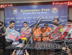 Polres Blitar Kota Ungkap Kasus Curanmor di 12 TKP, Dua Tersangka Berhasil Diamankan