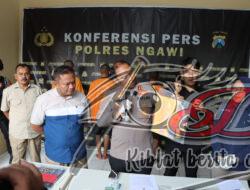 Polres Ngawi Amankan 8 Tersangka Kasus Narkoba