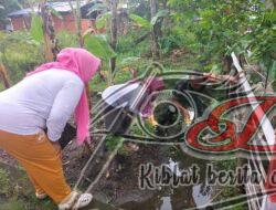 Babinsa Koramil 02 Nguter Dim 0726/Sukoharjo Dampingi Bidan desa dan Kader Kesehatan desa Laksanakan Grebeg Jentik