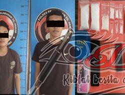 Dua Pemuda Pengedar Sabu Berhasil Ditangkap Polisi