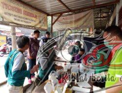 Satgas Pangan Gabungan Polres Kediri Kota Sidak Sejumlah Pasar Tradisional