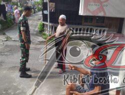 Babinsa Serengan Ajak Warganya Hidup Rukun dan Saling Tolong Menolong