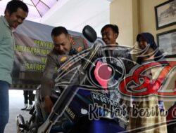 Kapolres Kediri Kota Serahkan Kendaraan Bermotor Kepada Para Korban Curanmor