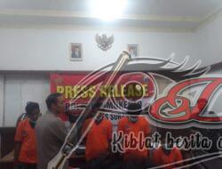 Unit Reskrim Polsek Simokerto Ringkus Pasutri, Nekat Jadi Pelaku Curanmor Kendati Istri Tengah Hamil 4 Bulan Berjalan