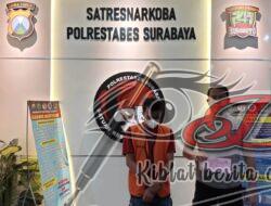Pedagang Buah Diamankan Satresnarkoba Polrestabes Surabaya, Nyambi Jualan Sabu