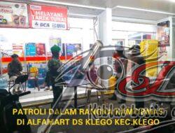 Bangun Sinergitas, Babinsa dan Babinkamtibmas Klego Patroli Bersama
