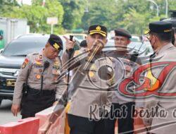Berikan Rasa Aman Dan Nyaman Bagi Pemudik, Kapolrestabes Surabaya Cek Kesiapan Pos PAM