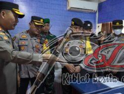 Kapolrestabes Surabaya Cek Pos Pengamanan dan Pelayanan Idul Fitri, Pastikan Kesiapan Personel