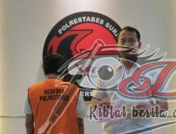Seorang Petani Asal Pasuruan Diringkus Satresnarkoba Polrestabes Surabaya, Lantaran Bawa Sabu