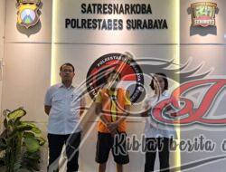Satresnarkoba Polrestabes Surabaya, Ringkus Seorang Kulibangunan Sambil Edarkan Sabu