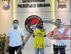 Satresnarkoba Polrestabes Surabaya, Ringkus Seorang Pekerja Serabutan Lantaran Edarkan Sabu