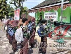 Babinsa Jatisrono Berikan Pembekalan Sekaligus Halal Bihalal Kepada Anggota Saka Wira Kartika