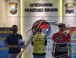 Satresnarkoba Polrestabes Surabaya, Berhasil Membongkar Peredaran Jual Beli Narkoba di Dalam Kamar Kos Jalan Margorejo