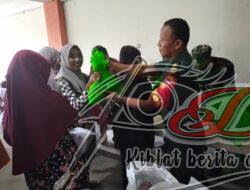 Babinsa Bantu Percepatan Distribusi Daging dan Telur Ayam Program Pengentasan Stunting