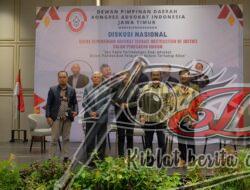 Kongres Advokat Indonesia Jawa Timur Gelar Diskusi Nasional Batas Kewenangan Advokat Terkait Obstruction of Justice