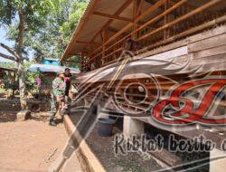 Babinsa Komsos Dengan Peternak Kambing