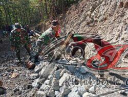 Target Pembuatan Badan Jalan Baru Desa Kedungsono Hampir Selesai