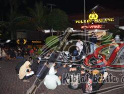 Tindaklanjuti Jumat Curhat, Polres Malang Amankan Ratusan Kendaraan Diduga Terlibat Balap Liar