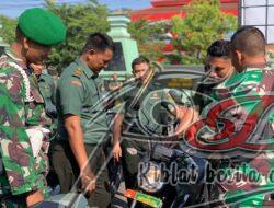 Ratusan Kendaraan Babinsa Di Wonogiri Di Cek Asnik Denpal IV/4 Surakarta