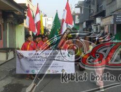 Sambut Pra-Musycab ke-10, Muhammadiyah Pabean Cantian Gelar Jalan Sehat