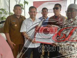 Koperasi Jasa Syariah Disabilitas Indonesia Sidoarjo Terima Batuan Alat Usaha dan Bahan Baku Kemensos RI