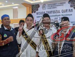 Dua Santri Panti Pesantren At-Taqwa Putra Sambikerep Surabaya Ikuti Wisuda Tahfidzul Al-Qur’an