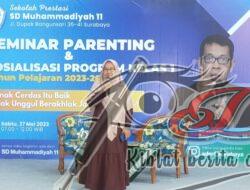 Sosialisasi Program Sekolah, Begini Harapan Kepala SD Muhammadiyah 11 Surabaya