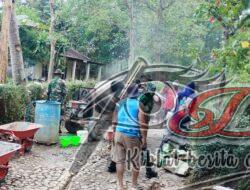 Berat Sama Dipikul, Ringan Sama Dijinjing Begitu Semboyan Karya Bakti TNI Dan Warga Rejosari