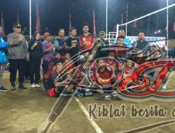 Danramil Dan Kapolsek Kismantoro Pantau Langsung Final Turnamen Voly Siti Jenar Cup I