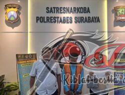 Tukang Parkir Yang Nyambi jual Sabu di Ringkus Satresnarkoba Polrestabes Surabaya